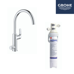 Grohe 高儀 – Blue Pure系列 Eurosmart 二合一濾水廚房龍頭連3M 濾水系統套裝AP2-405G