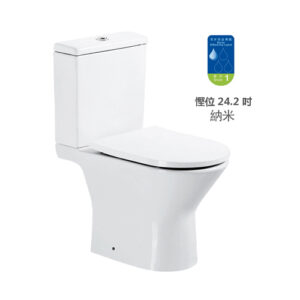 Richford – 24吋 Rimless納米 自由咀座廁 連緩衝降板 R690